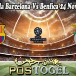 Prediksi Bola Barcelona Vs Benfica 24 November 2021