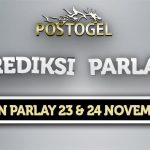 Prediksi Parlay Jitu 23 dan 24 November 2023